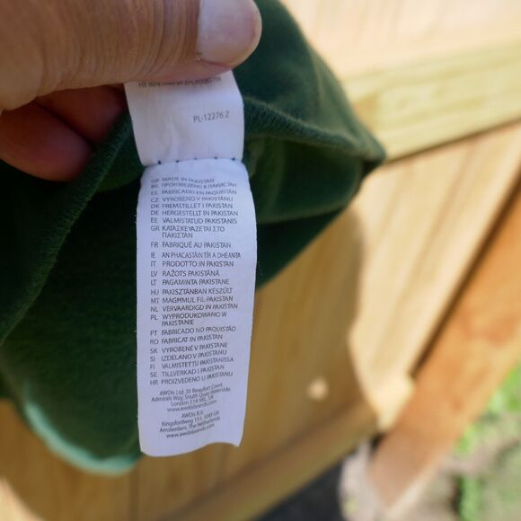 High Dive Sweatshirt Pullover Better Days Bottle Green Jumper Large Cotton Blend - Picture 8 of 10